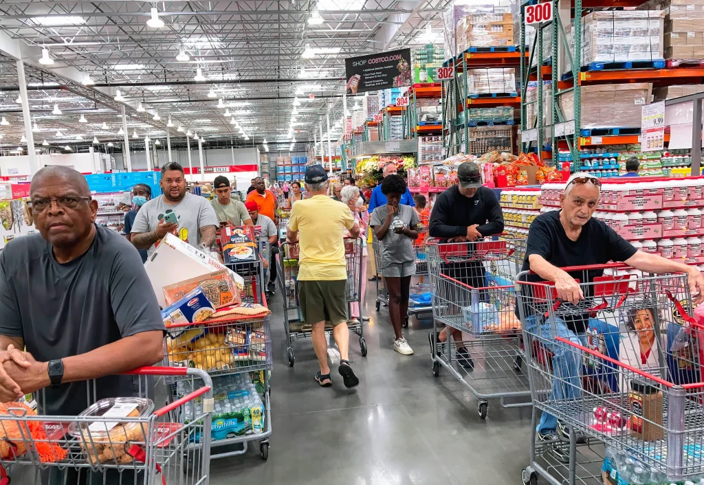 Inflation decreasing from the United States to Europe