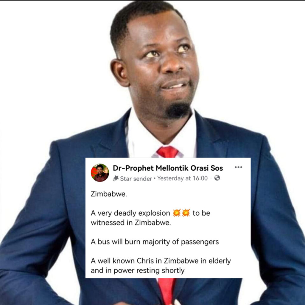 Shocking prophecy from prophet Orasi