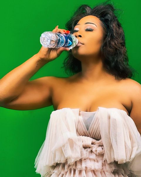 Madam Boss in a bad taste Aquaclear Water advert Which Was Also Stolen