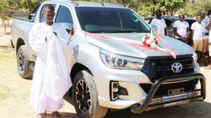 Mapostori For ED prophet spoils son, buys him a brand new Toyota GD6