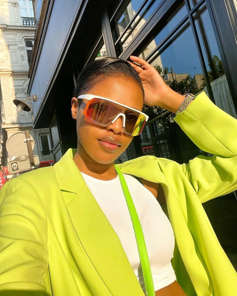 Natasha Thahane Gives Cold Shoulder to Baby Daddy Drama