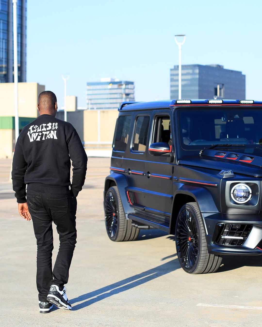 Mike Chimombe Flaunts New Customized G Wagon! PICTURES