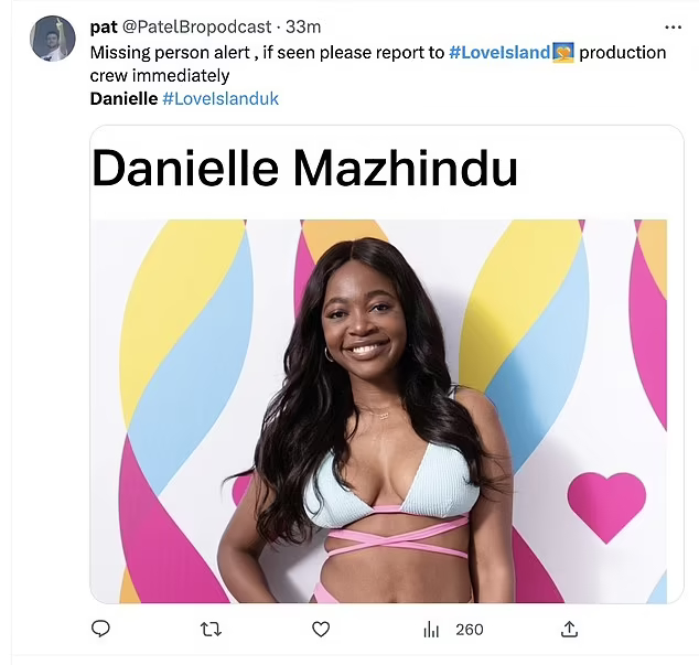 Did Danielle Mazhindu Left The Villa? Worst Love Island Performance In History!