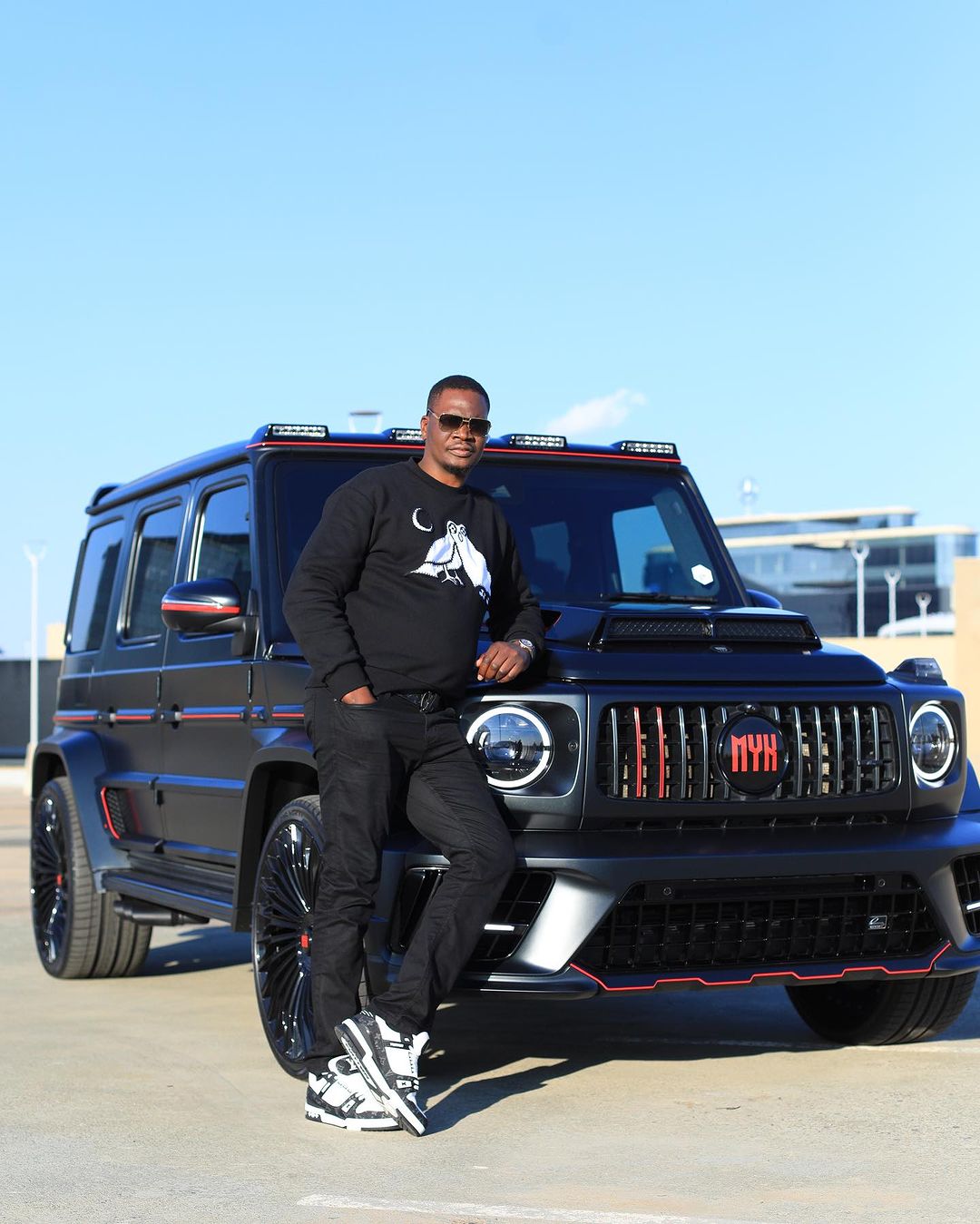 Mike Chimombe Flaunts New Customized G Wagon! PICTURES