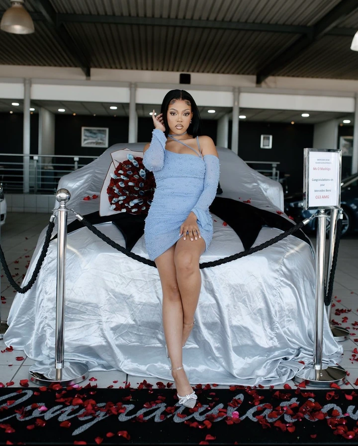 18-year-old receives latest Mercedes Benz C63 AMG as a gift from boyfriend!