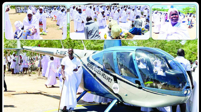 Madzibaba veHelicopter Donates Food Hampers to Seke Elderly