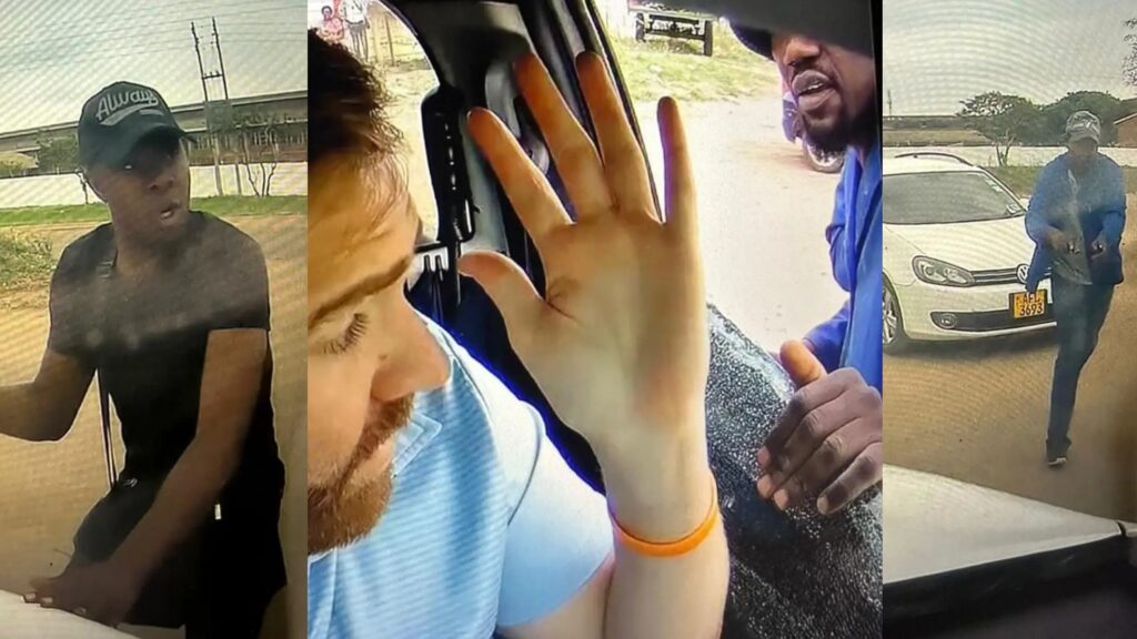 Armed Robbers Caught On Dash Cam While Robbing A Man In Southerton