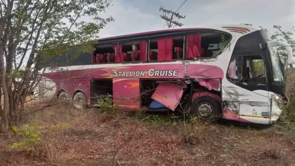 24 Escape Death Following Stallion Cruise Bus Accident While Crossing Gwayi Bridge