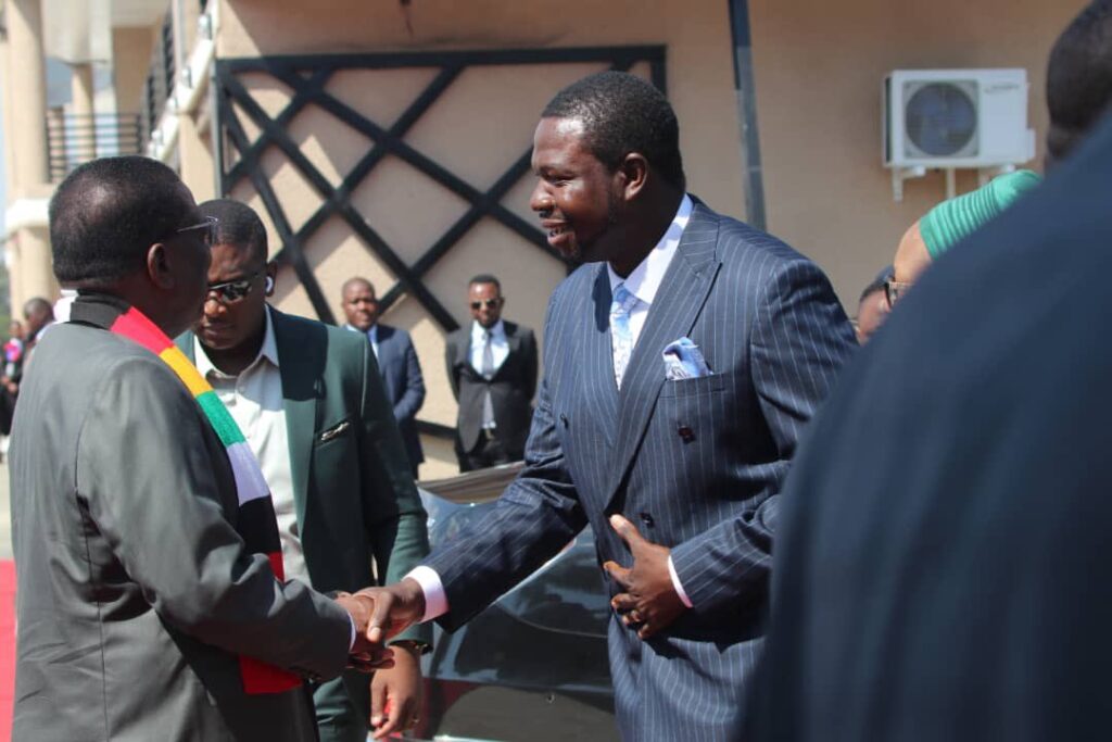 President Mnangagwa impressed by prophet Magaya’s Heart Stadium