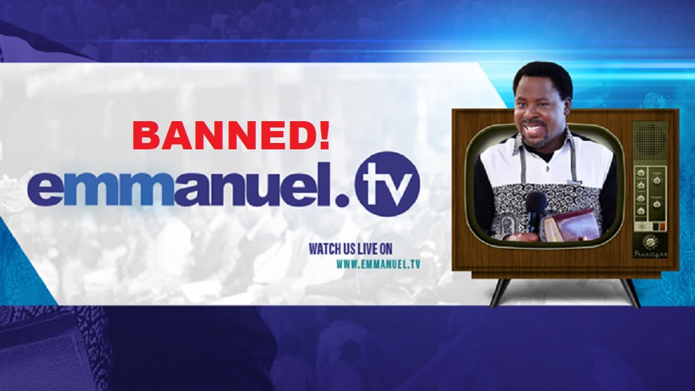 Late TB Joshua’s Emmanuel TV Removed From DStv, GOtv