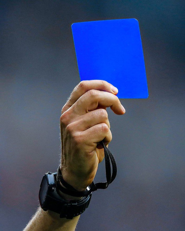 FIFA Makes Final Decision on Introduction of Blue Card in Football