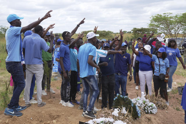 Moreblessing Ali's Funeral Marred by Political Disruption, Family Left Fuming Image @Zimlive