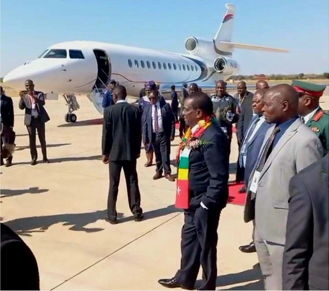 Bomb Threat Forces President Mnangagwa To Cancel Trip To Victoria Falls