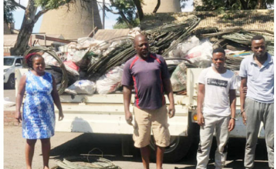 Four Arrested For Possession Of Five Tonnes Of Copper In Bulawayo