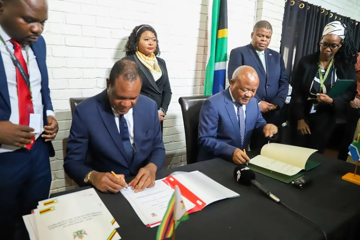 South Africa and Zimbabwe Signed Water Supply Agreement