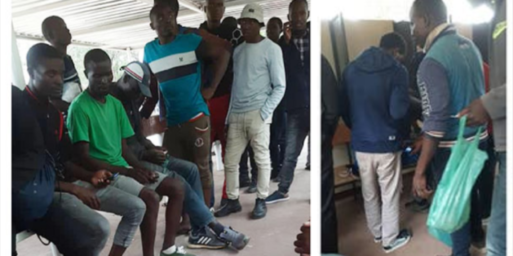 South Africa Deports 280 Zimbabwean Nationals Image via Internet