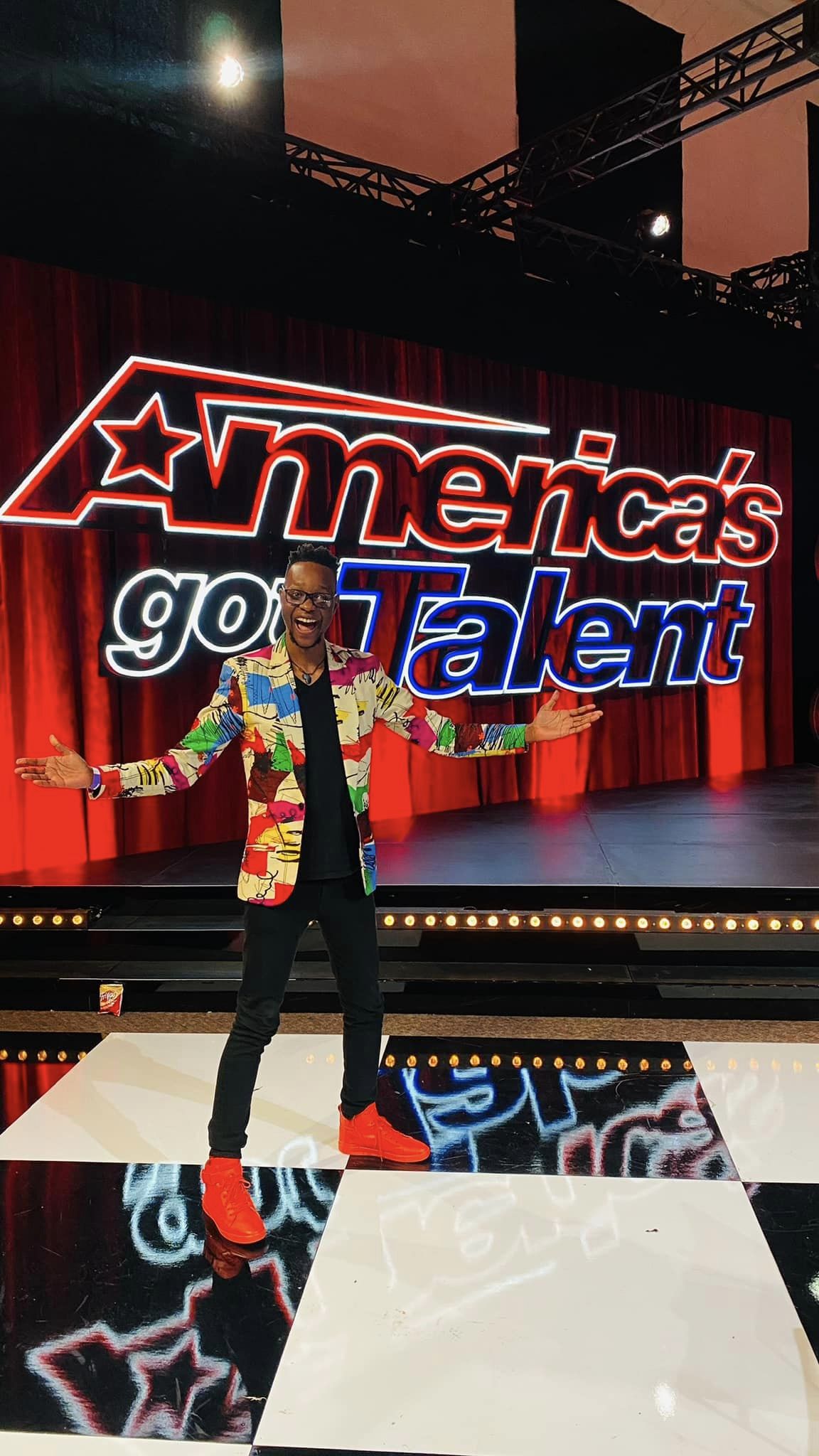 Learnmore Jonasi Auditions At America's Got Talent Image via FB