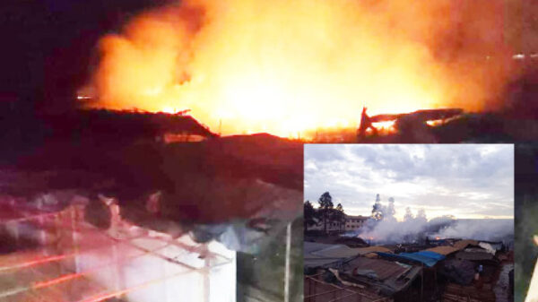 Blaze at Matapi Hostel Cloak Room Leaves Traders Tallying Losses