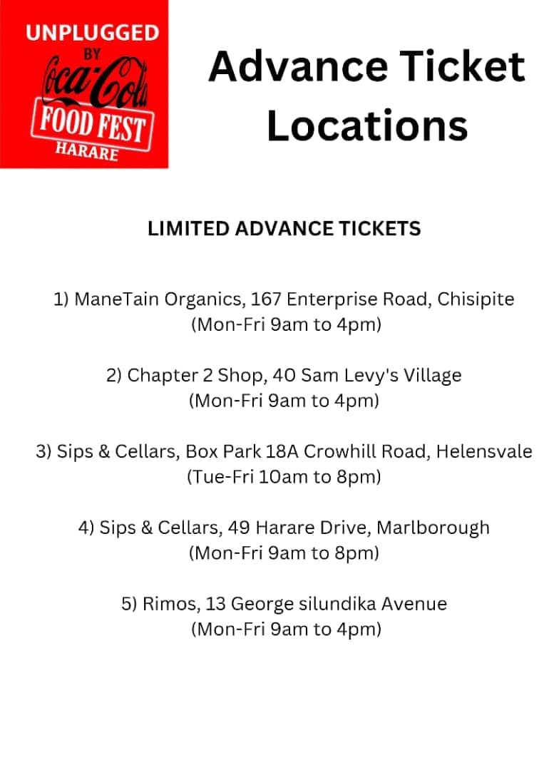 Unplugged X Coca-Cola Food Fest Set to Thrill Harare