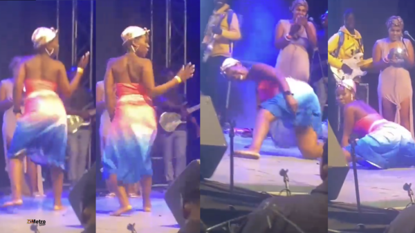 Doek & Slay Now The Most Talked About Event In Zimbabwe - 'Woman Goes Viral Dancing On Stage'