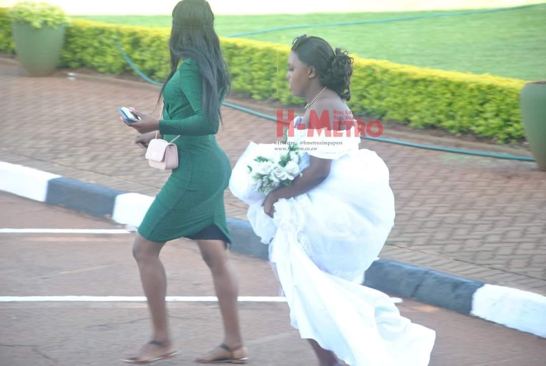 Drama As Wife Storms Hubby's Wedding With Side Chick