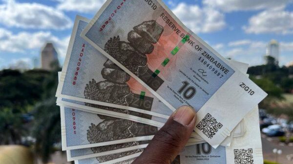 Zimbabwe holds rates steady at 20 percent as new ZiG notes hit the streets