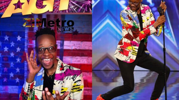 Watch As Zimbabwean Comedian Learnmore Jonasi Gets The GOLDEN BUZZER From Terry Crews On AGT!