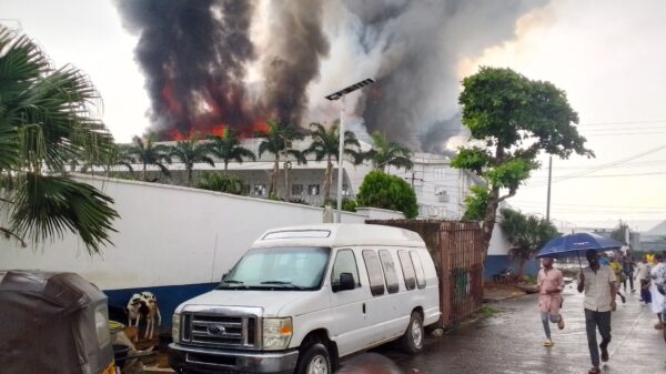 Fire Engulfs Christ Embassy Church Headquarters in Lagos