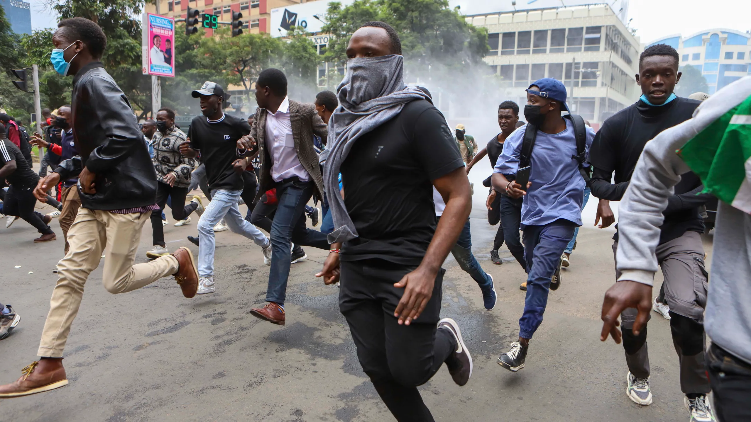 1 Dead As Police Resort To Live Bullets On Kenyan Tax Protests