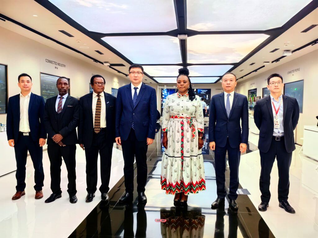 ICT Minister Mavetera Attends MWC 24 in Shanghai, Explores 5G Innovations at Huawei R&D Centre