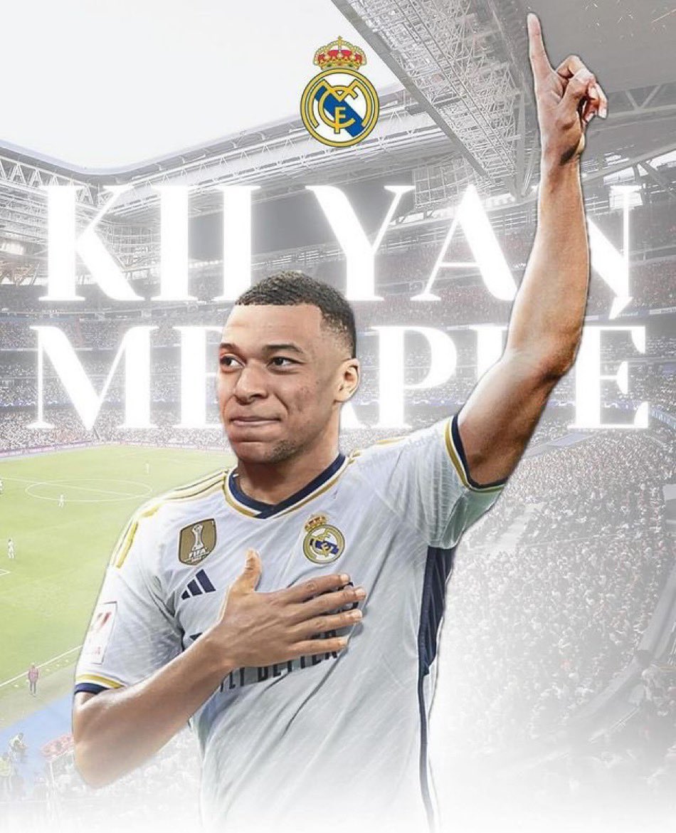 Kylian Mbappé Joins Champions League Winners 'Real Madrid'