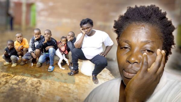 Single Mother Of 9 Kids Doesn't Know The Fathers, Watch As she Narrates What Happened!