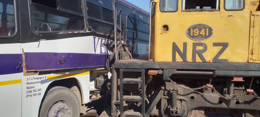 Twelve Pupils Injured in Mutare Train-Bus Collision