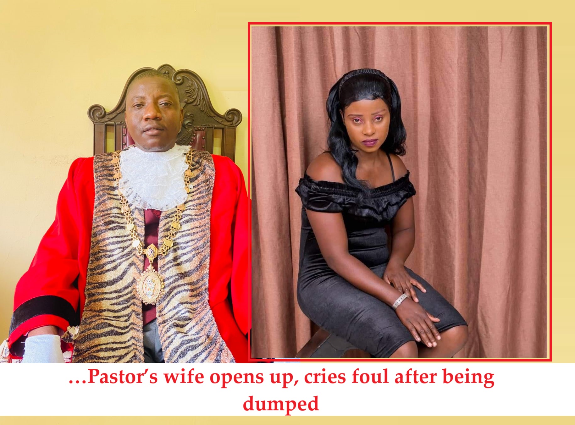 Kadoma Mayor Breaks Pastors Marriage, Pastor Flee to Europe After 'DEATH' Threats!