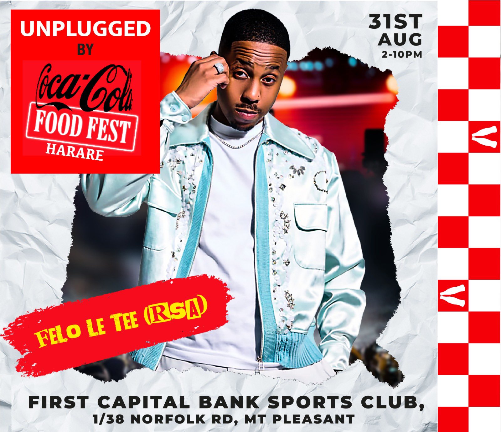 Felo Lee Tee, Killer T, and More to Rock Coca-Cola Unplugged Festival Today