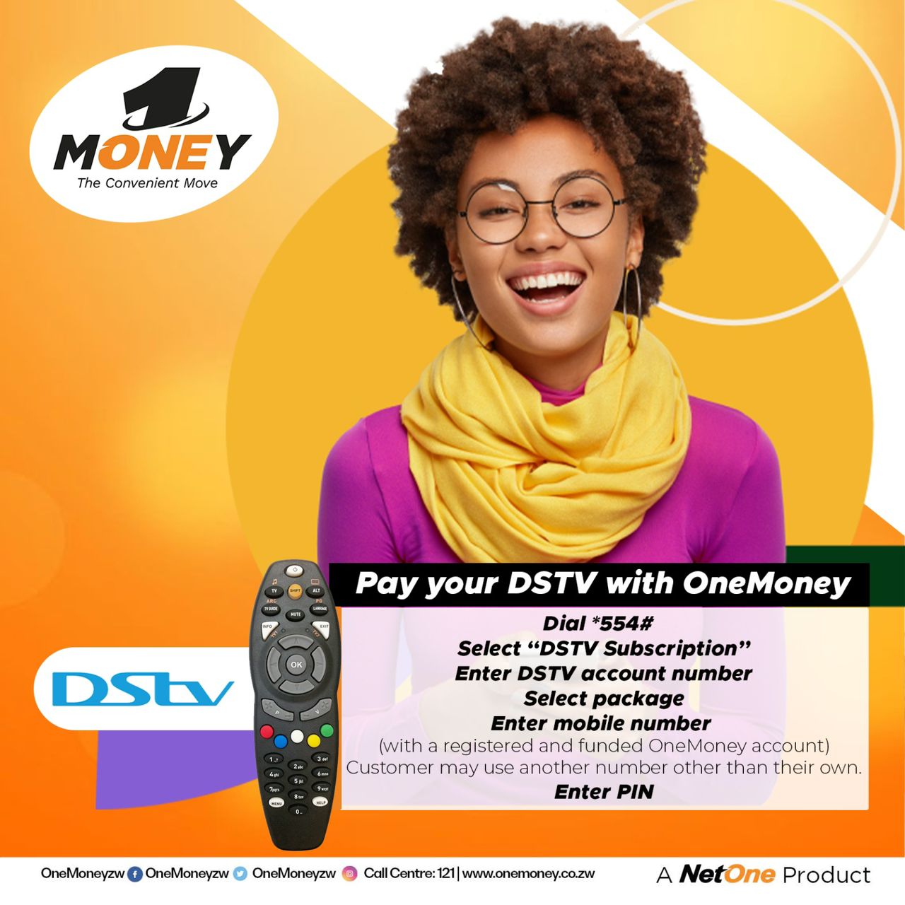 OneMoney Revolutionizes DStv Payments: Seamless Entertainment at Your Fingertips