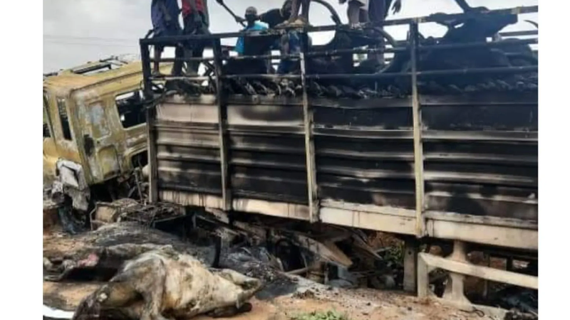 Devastating Truck and Tanker Collision in Nigeria. Photocredit-Meta