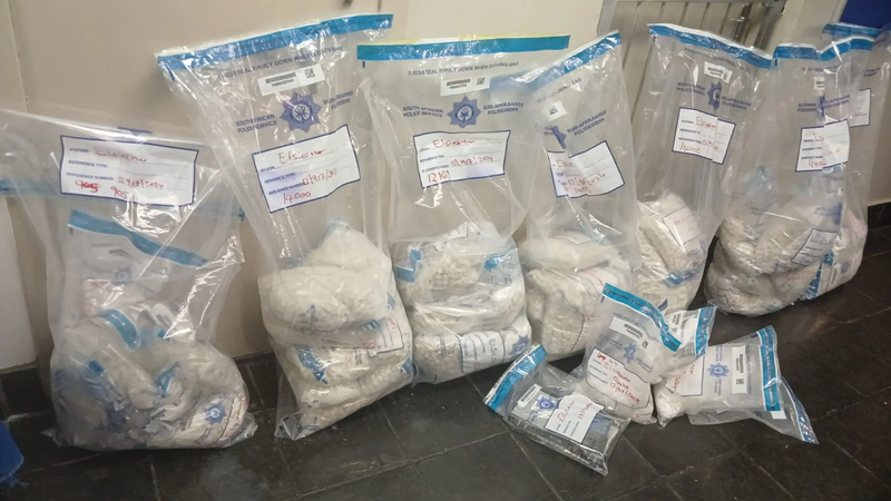 Cape Town Police Nab Suspect with Drugs. Photocredit-Meta