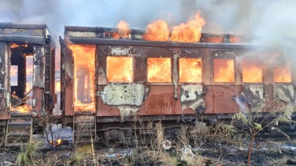 Bulawayo Fire Brigade Battles Blaze at NRZ Technical Workshops