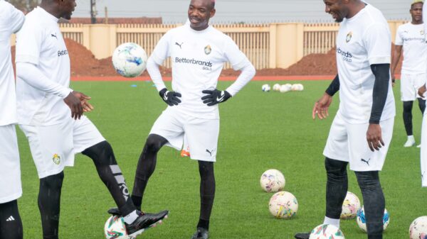 Michael Nees Leads First Training with Warriors Ahead of 2025 AFCON Qualifiers