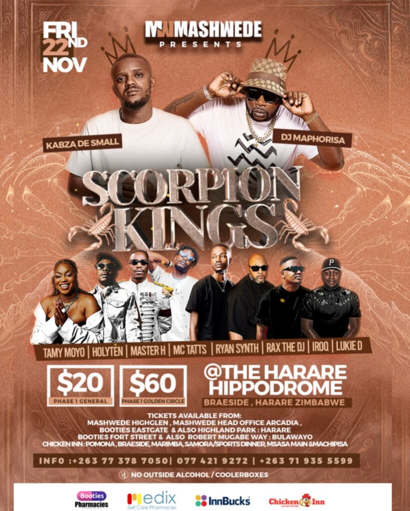 Scorpion Kings Set to Light Up Harare with Amapiano Beats on November 22