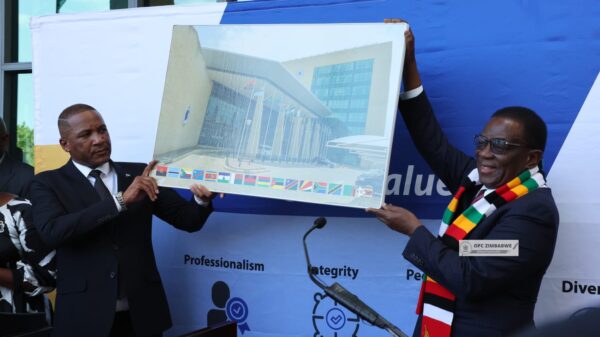 President Mnangagwa Receives SADC Headquarters Building