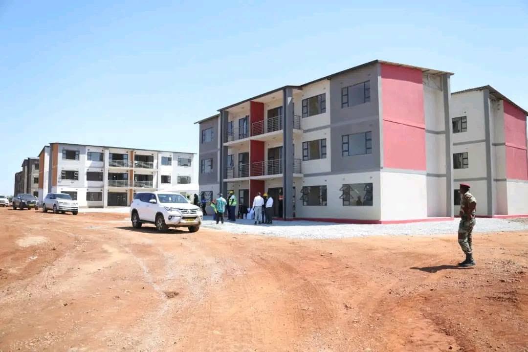 President Mnangagwa Commissions Dzivarasekwa Housing Project for Zimbabwe Defence Forces