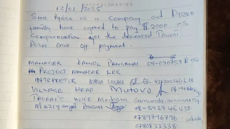 Outrage as Gold Mine Offers Insulting Compensation to Family of Deceased Worker