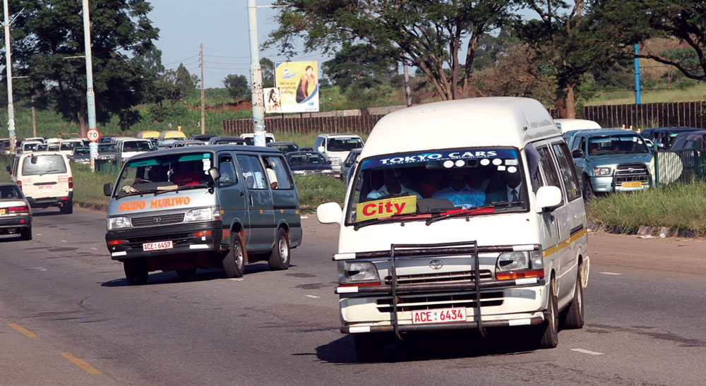 ZRP Targets Over 13,500 Unregistered Kombis and Pirate Taxis in Harare Operation
