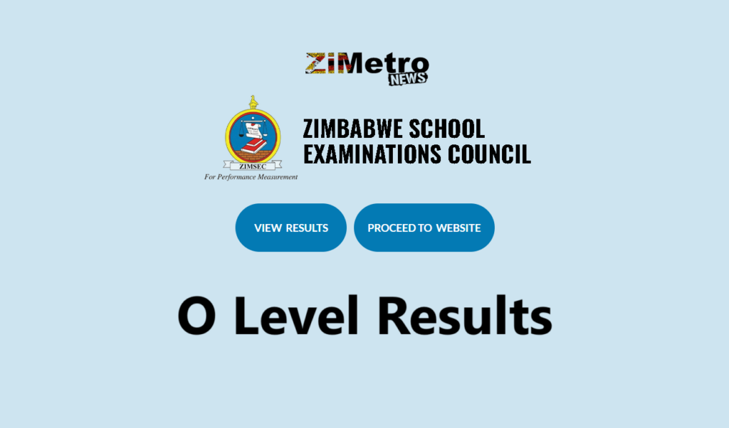 How to View ZIMSEC Ordinary Level (O Level) Results Online