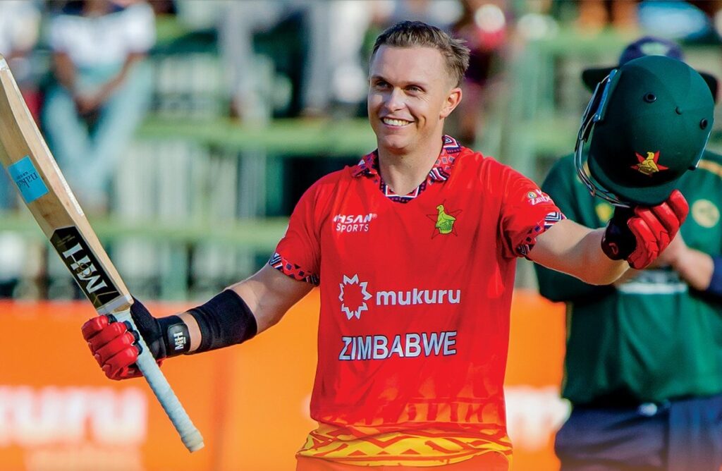Curran Century Leads Zim to Victory