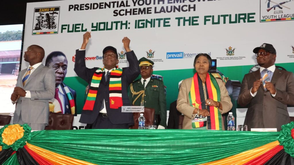 Presidential Youth Empowerment Scheme Launched with US$10 Million Agriculture Support and US$5 Million for Mining Equipment