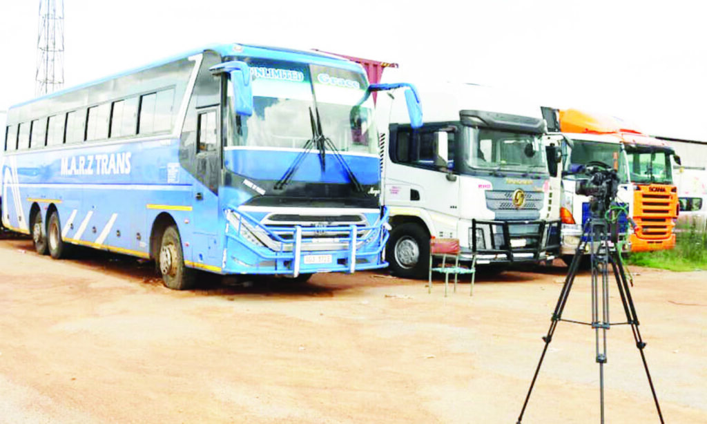 Over 40 Buses and Trucks Seized in Police Crackdown on Drug Smuggling